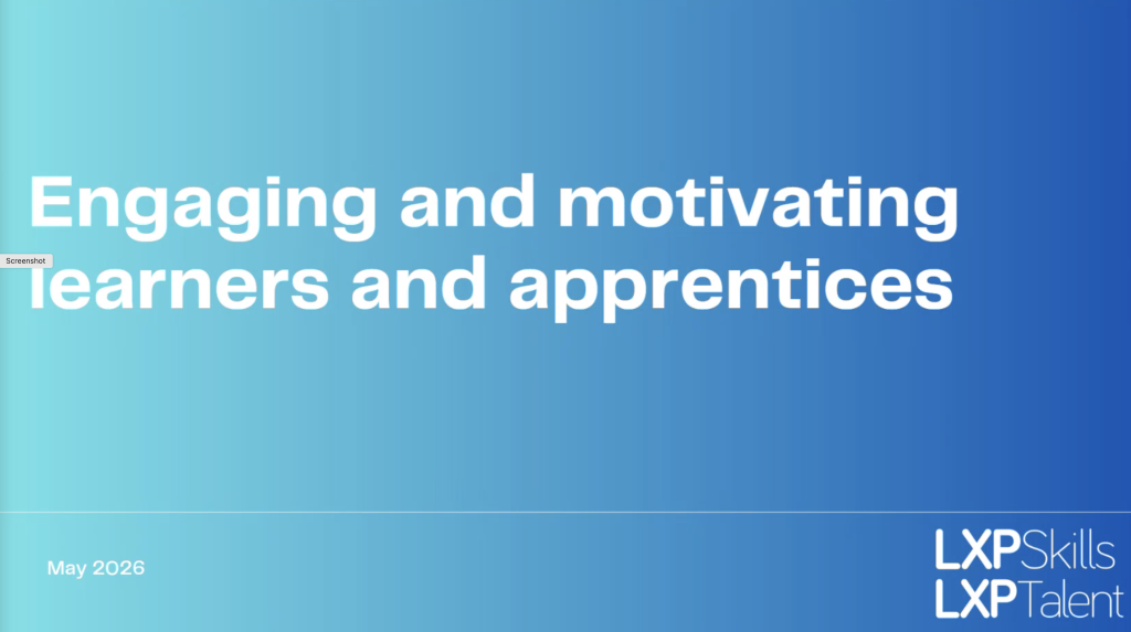 Engaging and Motivating Learners and Apprentices FEATURE